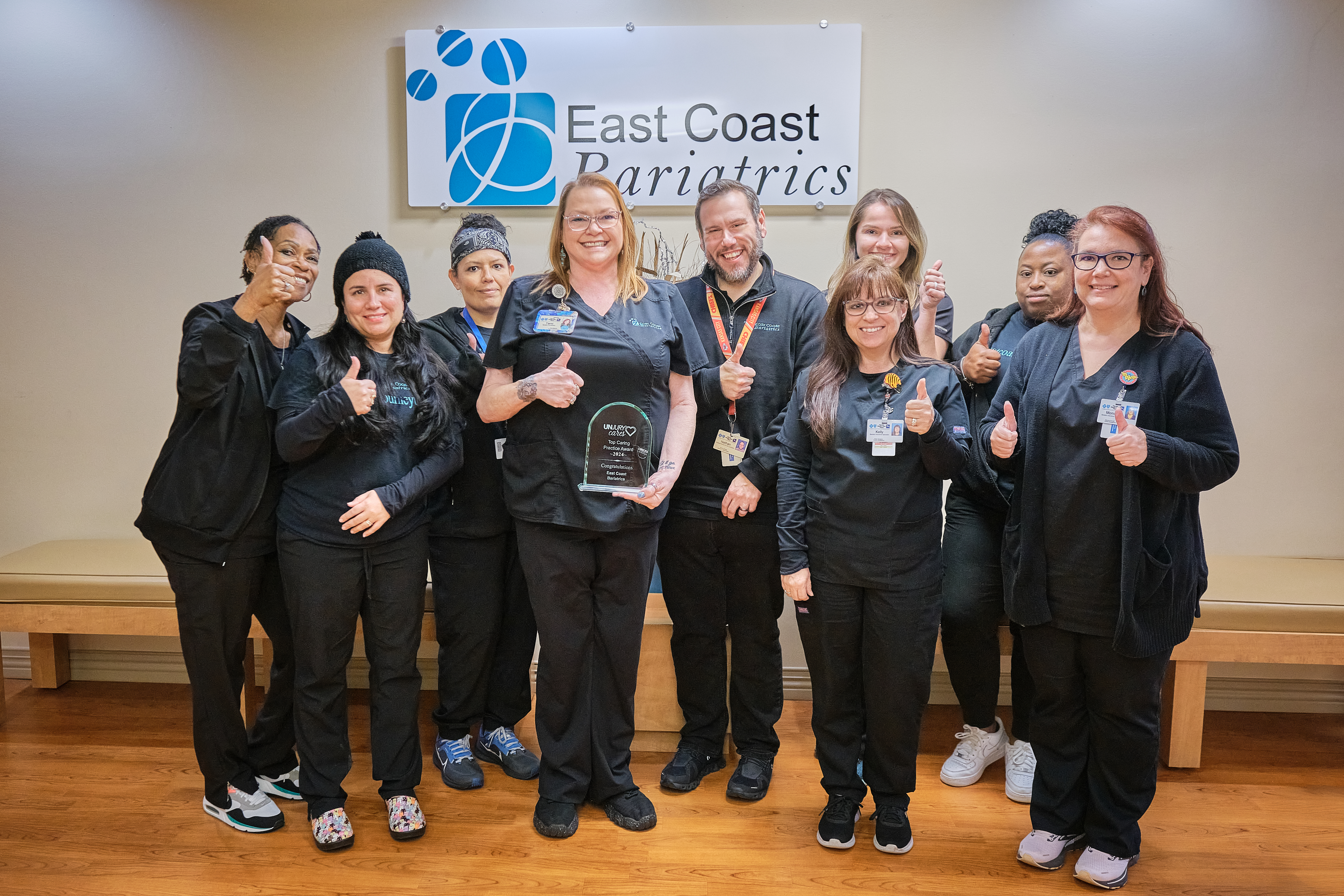 East Coast Bariatrics Celebrates Two Years as Unjury Award Winner for Patient Care